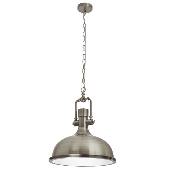 Satin Chrome Pendant PEN902