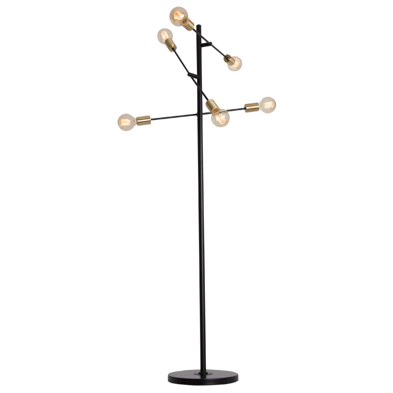6 Light Floor Lamp