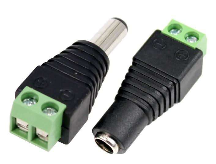 LED 12Vdc 2.1mm Connectors