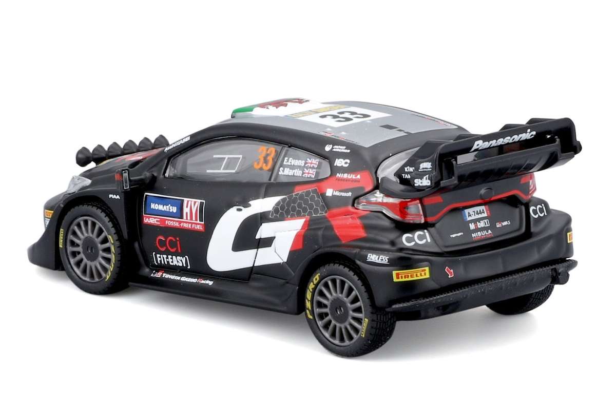 WRC 2024 Toyota GR Yaris Rally 1 Hybrid (scale 1 : 43)