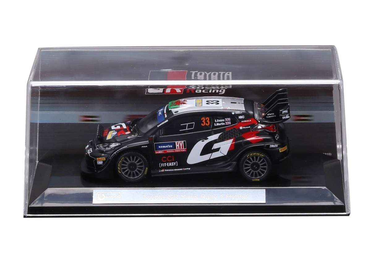 WRC 2024 Toyota GR Yaris Rally 1 Hybrid (scale 1 : 43)