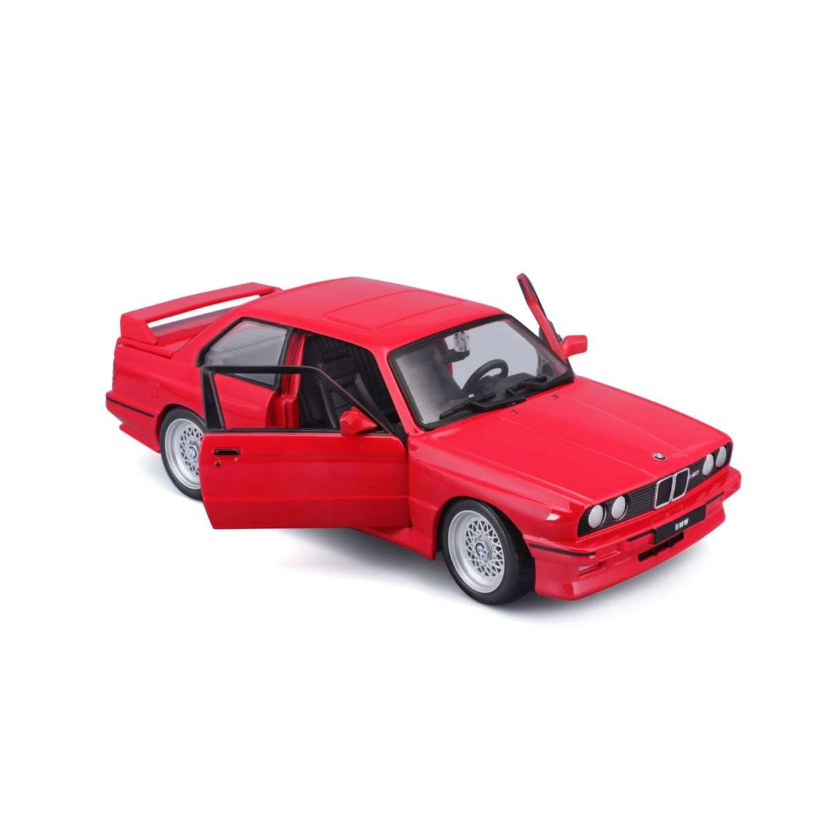 BMW M3 E30 1988 (Red) (scale 1 : 24)