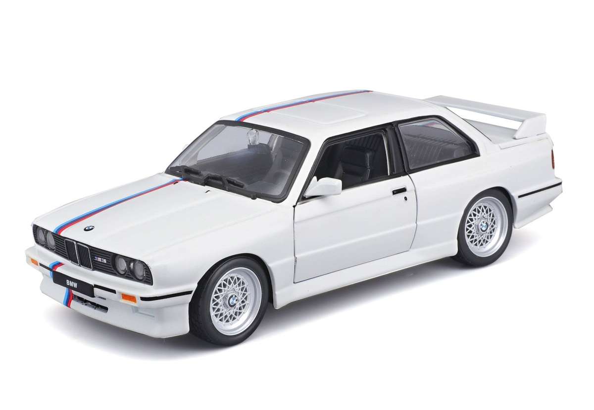 BMW M3 E30 1988 (White) (scale 1 : 24)