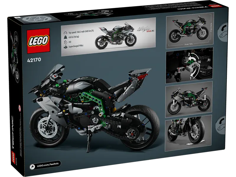 42170 Kawasaki Ninja H2R Motorcycle Technic