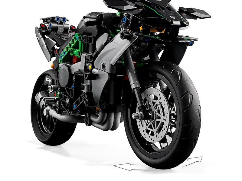 42170 Kawasaki Ninja H2R Motorcycle Technic