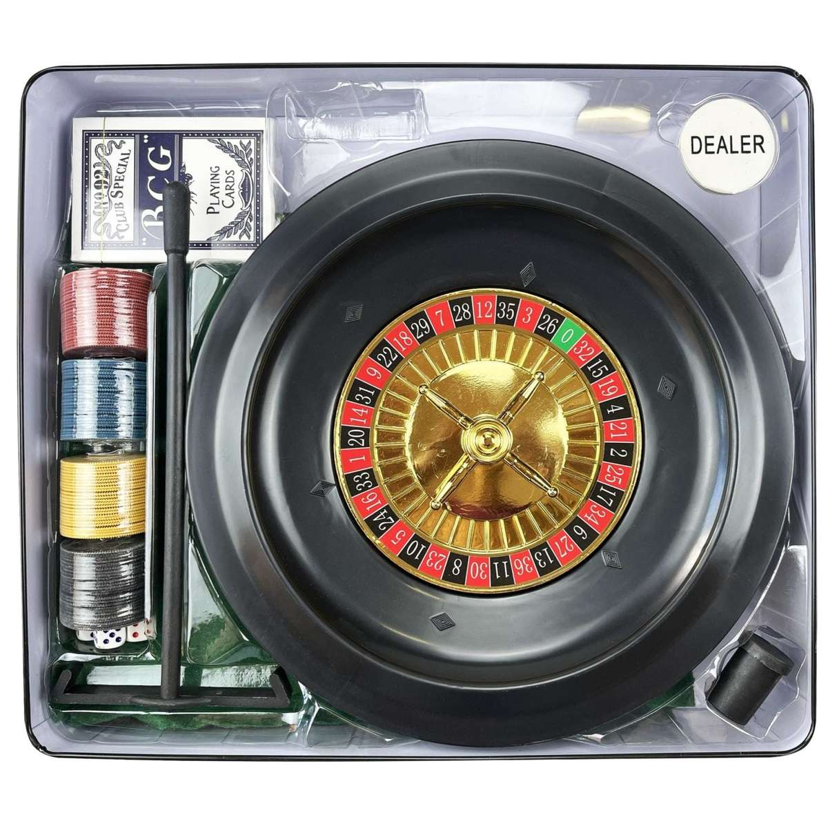 5 In 1 Casino Game Set (in tin)