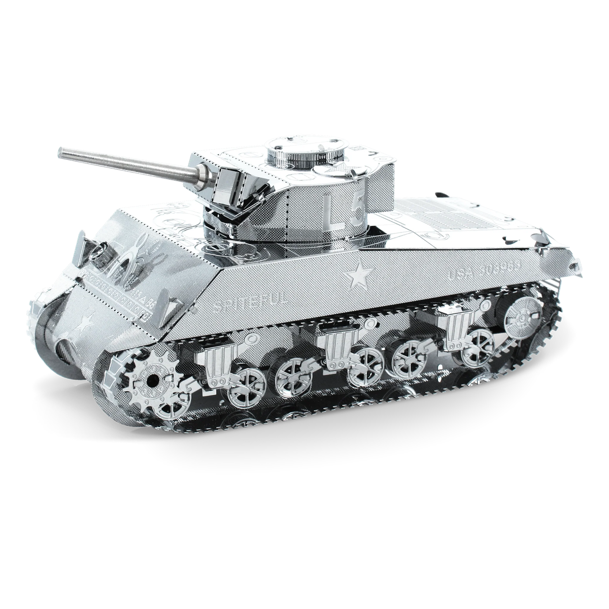 Puzzle 3D Sherman Tank 55pc (Metal Earth)