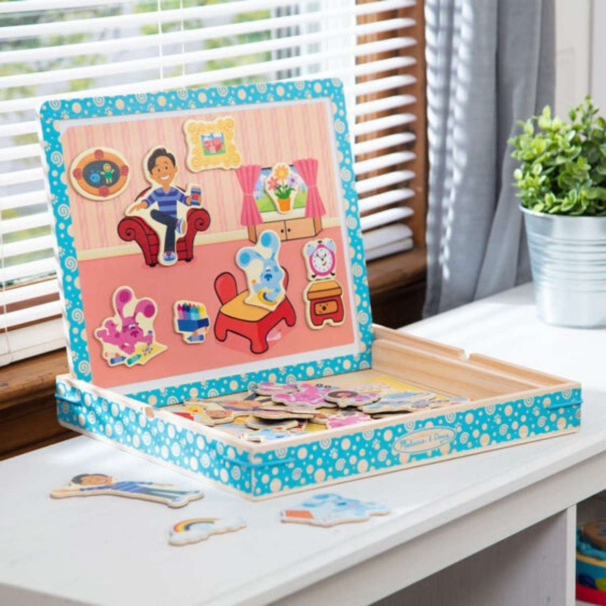 Blues Clues Wooden Magnetic Picture Set