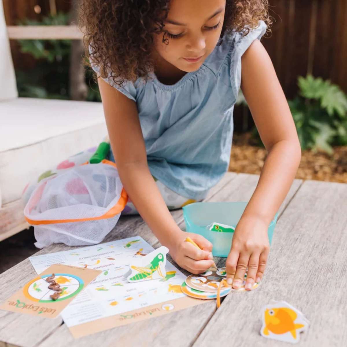 Critter Net Play Set 14pc (Let's Explore) (Boxed)