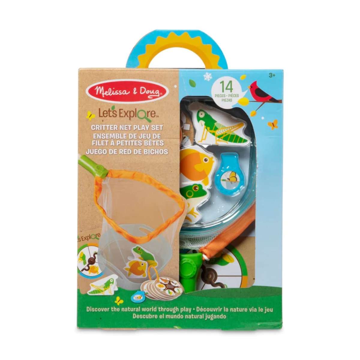 Critter Net Play Set 14pc (Let's Explore) (Boxed)