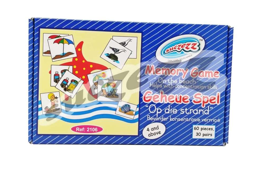 Memory Game/Geheue Spel (Boxed)