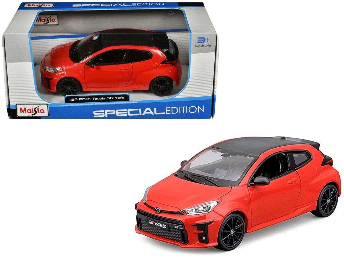 Toyota Yaris GR 2021 (Red) (scale 1 : 24)