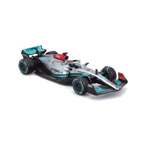 Mercedes AMG F1 W13 2022 with Helmet #63  (scale 1 : 43)