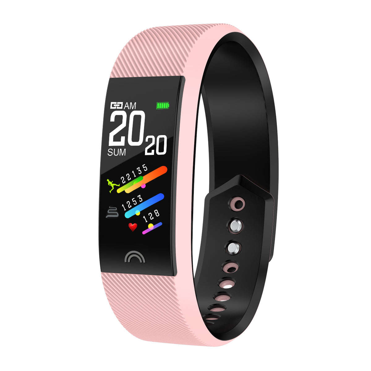 XT Colour Screen Waterproof Smart Watch - Pink