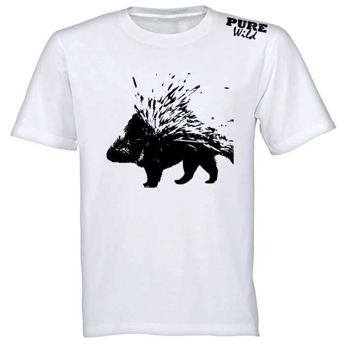 Porcupine T-Shirt For A Real Man