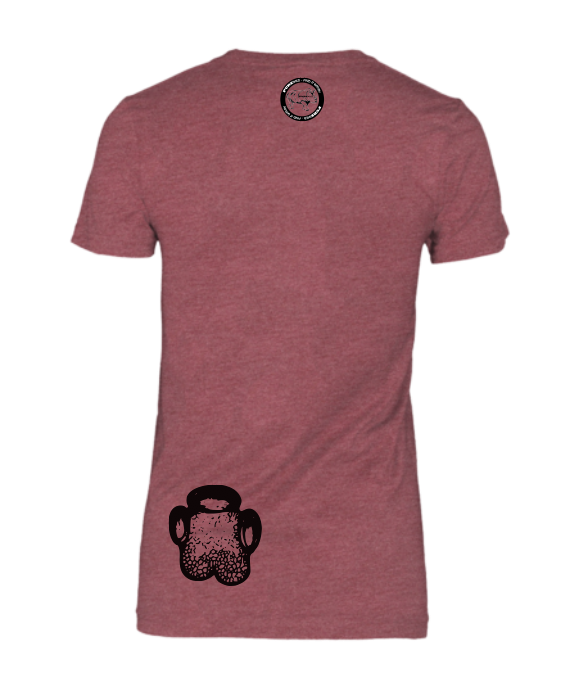 White Rhinoceros T-Shirt For The Ladies