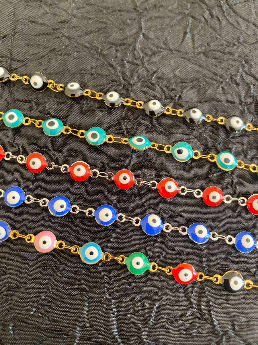 Evil Eye Stainless Steel Bracelet