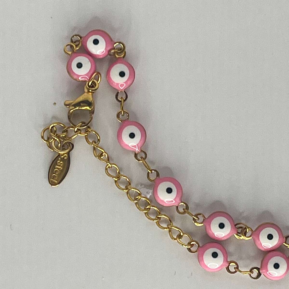 Evil Eye Stainless Steel Bracelet