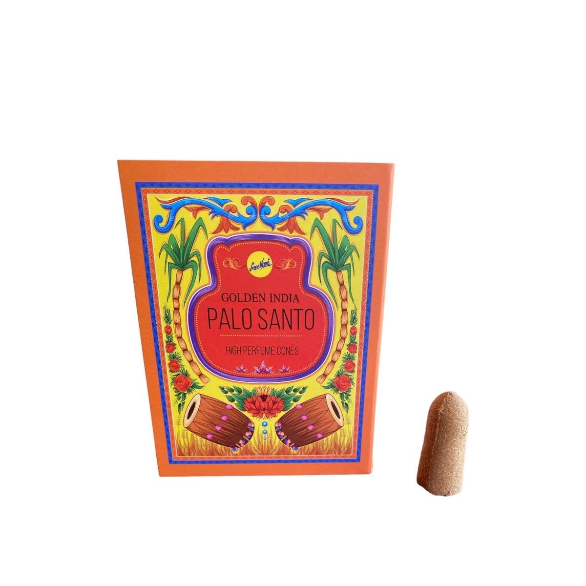Golden India Incense Cones - Assorted - Backflow Incense