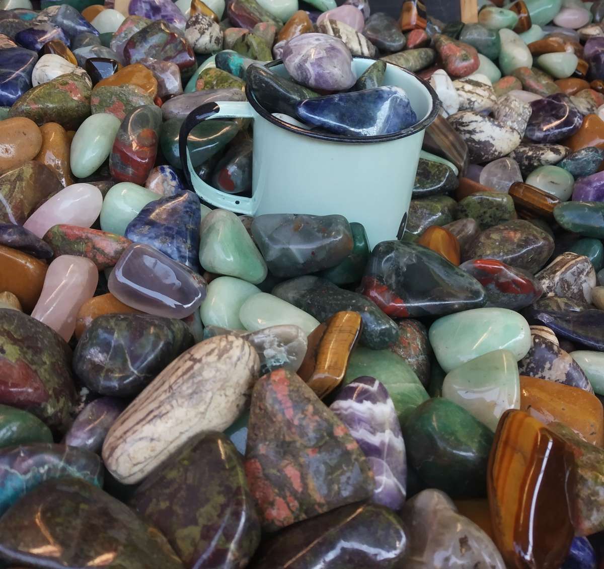 Mixed Gemstone Bag - Large Gemstone 500g