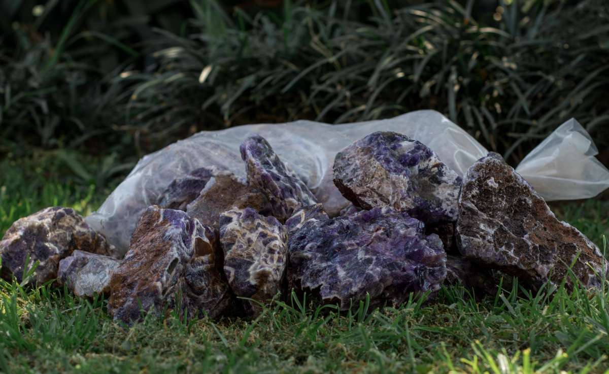 Amethyst Bag