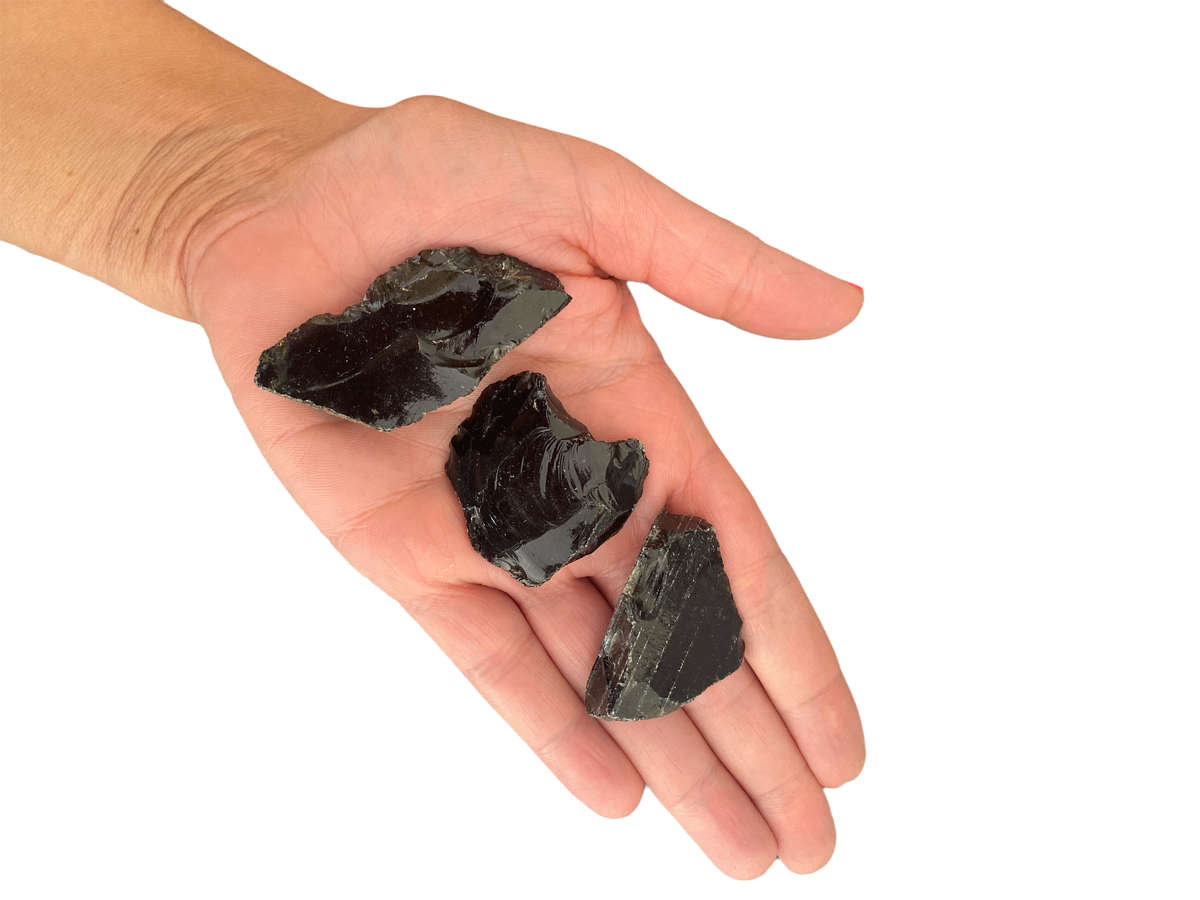 Rough Black Obsidian Piece