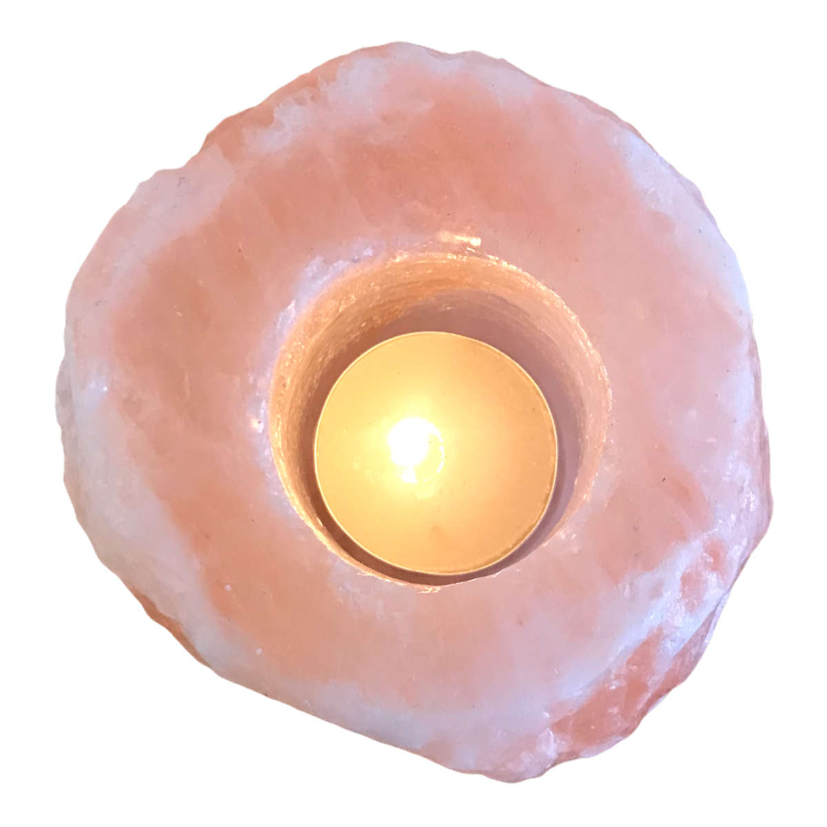 Himalayan Salt Candle Holder