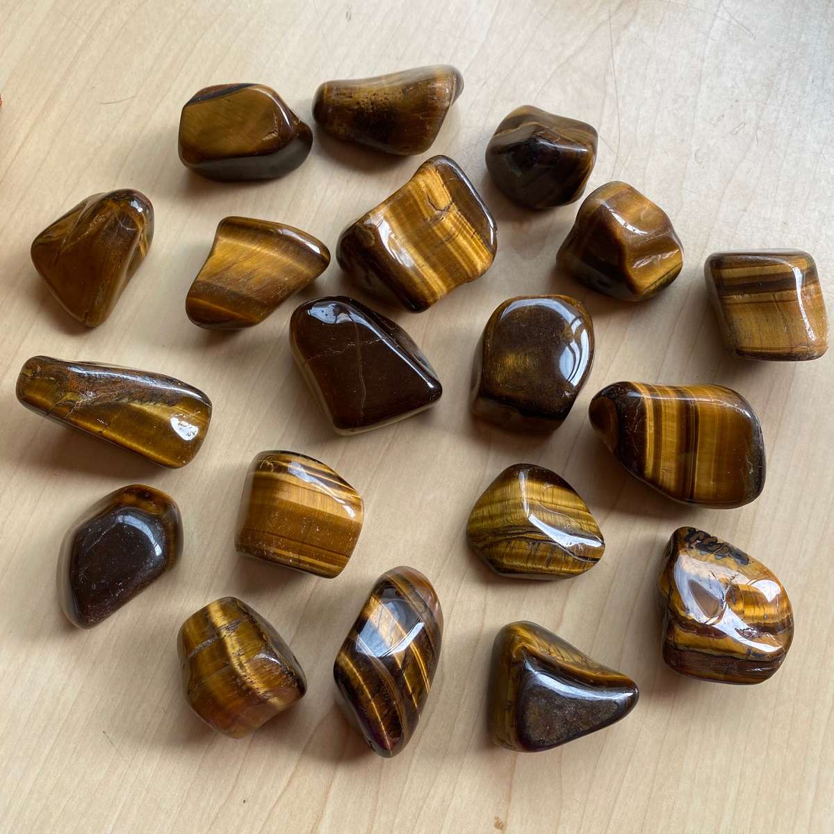 Tiger Eye Large Tumble