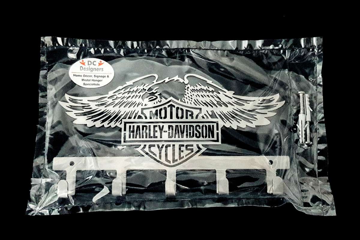 Harley Davidson Design - 5 Hook Key Hook