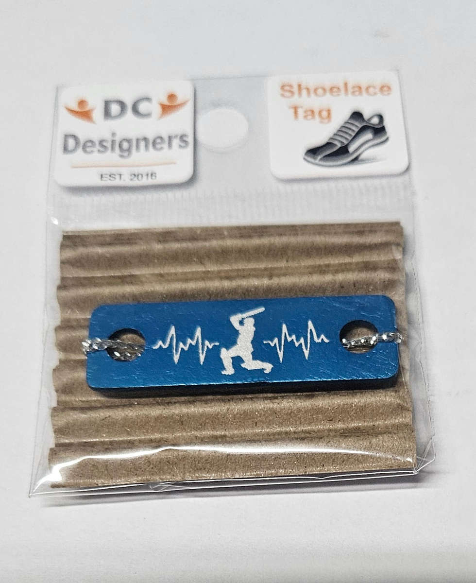 Cricket Lifeline Individual Shoelace Tag