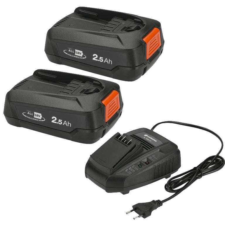 GARDENA Battery Lawnmower PowerMax 32/36V + FREE BATTERY PROMO