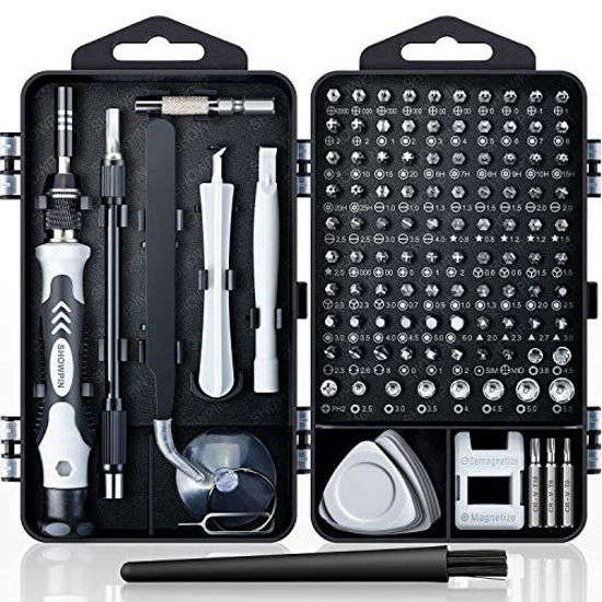 115-in-1 Ultimate Magnetic Precision Screwdriver Bits & Mini Tool Kit Set