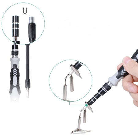115-in-1 Ultimate Magnetic Precision Screwdriver Bits & Mini Tool Kit Set