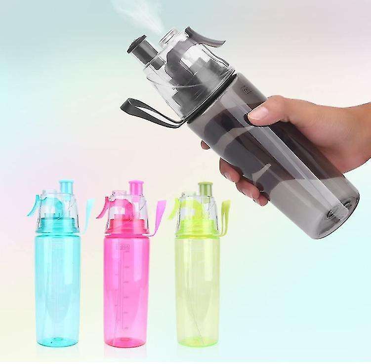 2-in-1 Water Bottle: Drink & Mist Spray