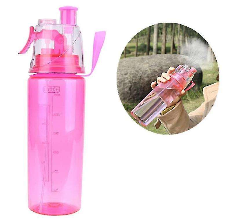 2-in-1 Water Bottle: Drink & Mist Spray