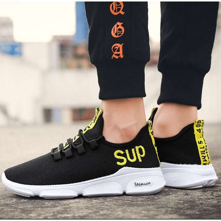 SUP Trendy Sport Shoes Lightweight Sneakers - Size 7