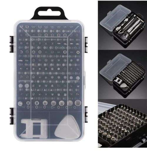 115-in-1 Ultimate Magnetic Precision Screwdriver Bits & Mini Tool Kit Set