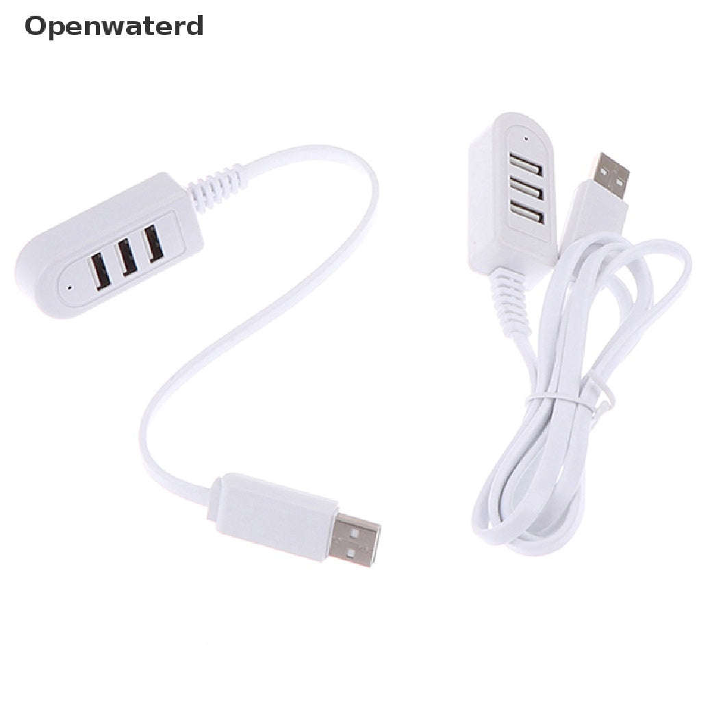 3-Port USB Hub Splitter Plug And Play