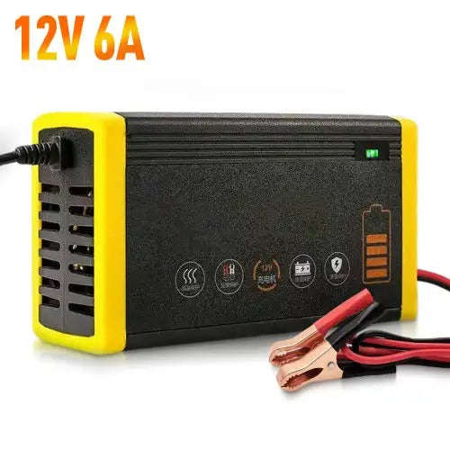 Intelligent Car Battery Charger 12V 6A Pulse Repair