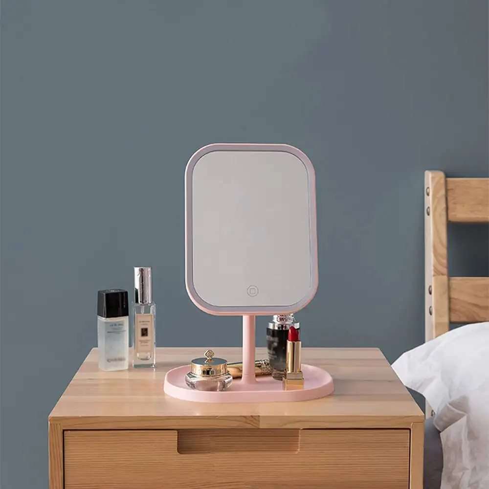 Multifunction Makeup Mirror With LED Light