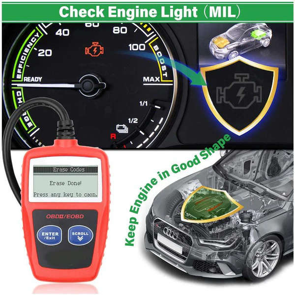 Car Fault Detector Code Reader OBD2 Scanner Diagnostic Tool