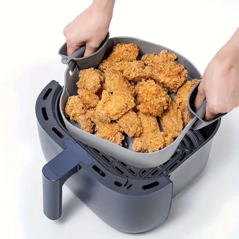 Non-Stick Reusable Silicone Air Fryer Liner Mat