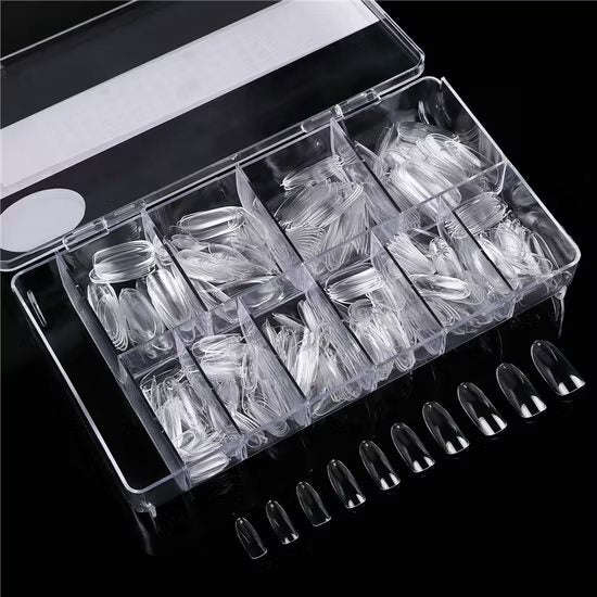 240Pcs Extension False Nail Tips Kit