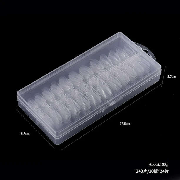 240Pcs Extension False Nail Tips Kit