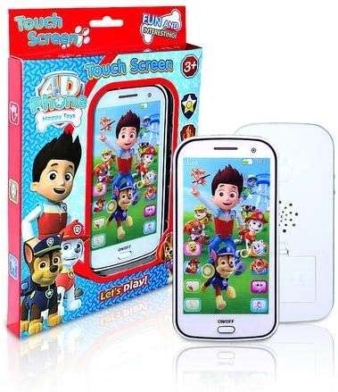 Paw Patrol Educational Touch Screen Phone