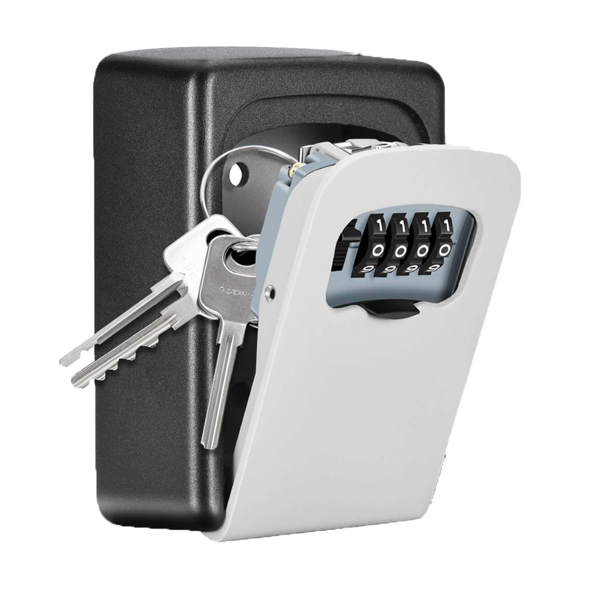 Key Storage Lock Box with 4 Digit Combination