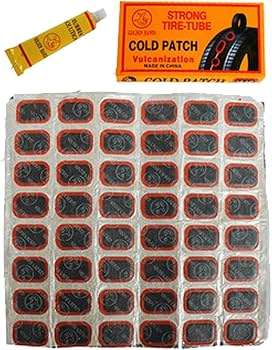 Bicycle Tube Repair Tool Cold Patch Kit - 24 Piece