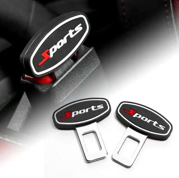 Set of 2 - Car Seat Belt Buckle Extender Clip Alarm Stopper