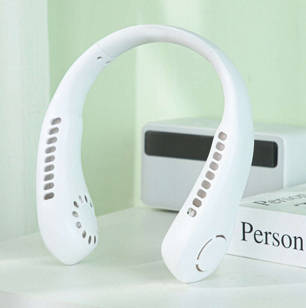 Personal Air Cooler - Portable 3-Speed Neck Fan