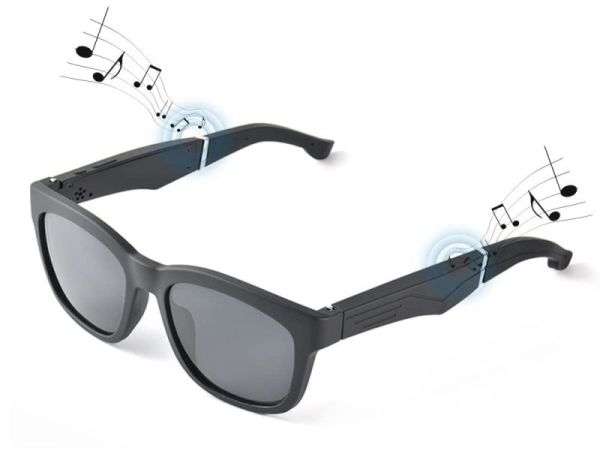 Bluetooth 5.3 Smart Sunglasses Wireless Headset Anti-Strong Light Anti-Polarized Sunglasses